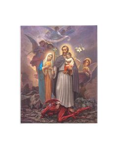8" x 10" St. Joseph "Terror of Demons" Canvas Print