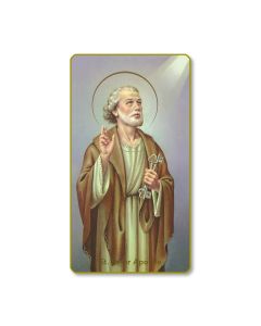 Saint Peter the Apostle Holy Card