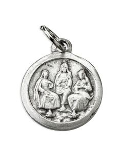 15mm Round Holy Trinity Medal