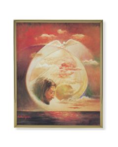 8" x 10" Gold Plaque Frame with a Segura: Holy Spirit Print