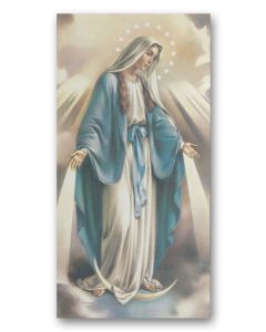 19" x 39" Canvas Our Lady of Grace Print