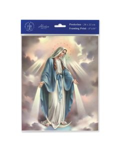 8" x 10" Our Lady of Grace Print (sold in inc. of 3)
