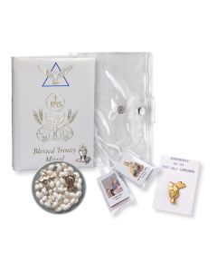 5pc. White Blessed Trinity Set - P65