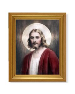 10" x 12" Gold Leaf Finish Beveled Frame with 8" x 10" Confide in Me Textured Art