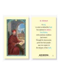 Saint Robert Holy Card