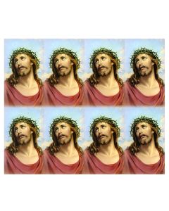 Ecce Homo Eight-Up Micro Perforated Holy Cards