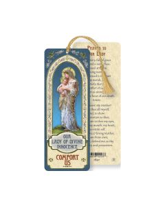Our Lady of Divine Innocence Laminated Bookmark