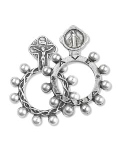 Rosary Ring with Miraculous Medal