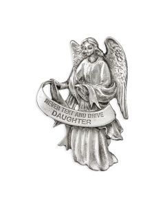 Guardian Angel Never Text and Drive Daughter Auto Visor Clip (Sold in Inc. of 3)