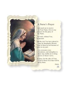 Nurses Prayer Holy Card