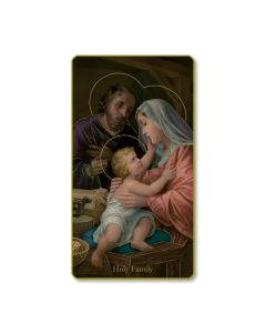 Holy Family Holy Card