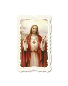 Sacred Heart of Jesus Holy Card