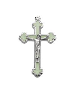 2" Luminous Cloverleaf Crucifix