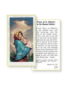 Madonna of the Street Holy Card 