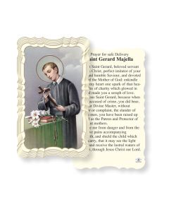 St. Gerard Majella Holy Card