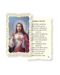 Anima Christi Holy Card