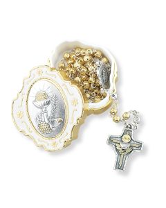 Communion White Epoxied Keepsake Box- Box Only
