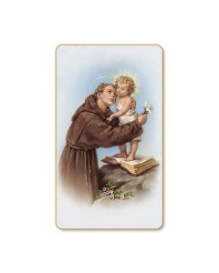 St. Anthony Holy Card