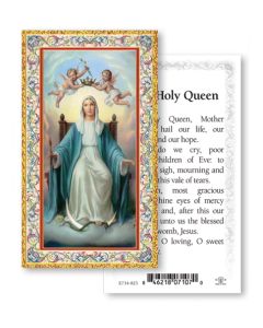 Hail Holy Queen Holy Card