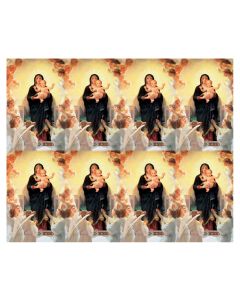 Aurora Our Lady of the Angels Eight-Up Micro Perforated Holy Cards
