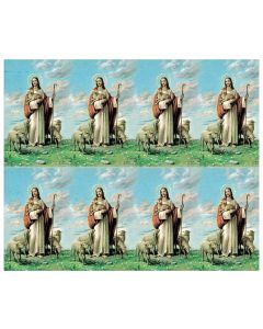 The Good Shepherd Eight-Up Micro Perforated Holy Cards