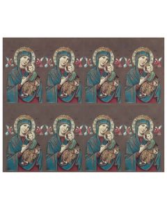 Our Lady of Perpetual Help Eight-Up Micro Perforated Holy Cards