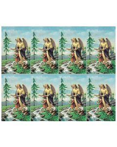 Guardian Angel Eight-Up Micro Perforated Holy Cards