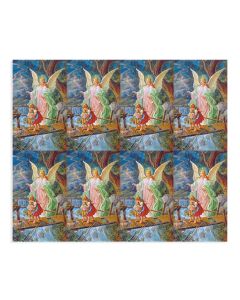 Guardian Angel Eight-Up Micro Perforated Holy Cards