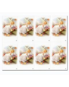 Baptism Eight-Up Micro Perforated Holy Cards