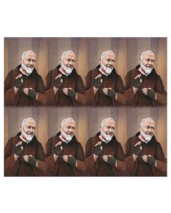 Saint Peregrine Patron of Cancer Eight-Up Micro Perforated Holy Cards