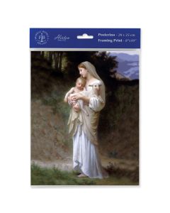8" x 10"  Bouguereau: Divine Innocence Print  (sold in inc. of 3)