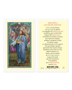 Oracion a San Felipe Apostol Holy Card