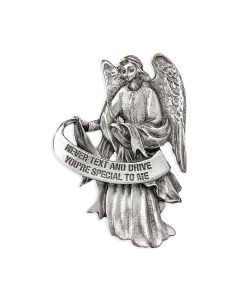 Guardian Angel Never Text and Drive You're Special To Me Auto Visor Clip (Sold in Inc. of 3)