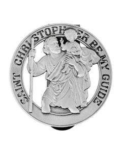 St. Christopher Visor Clip