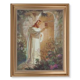 13 1/2" x 16 9/16" Gold Leaf Antique Finished Frame with 11" x 14 ...