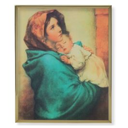 8" x 10" Gold Plaque Frame with a Ferruzzi: Madonna of the Street Print ...