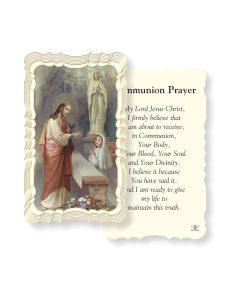 Communion -Girl Holy Card