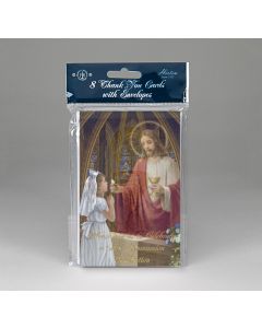 Cathedral Communion for a Girl Thank You Cards (includes 8 cards)