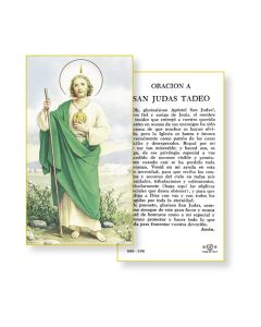 Saint Jude Holy Card in Spanish