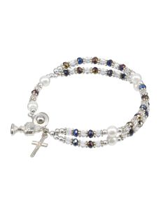 First Communion Double Strand Bracelet