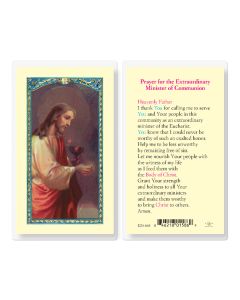 Prayer for the Minister Holy Card