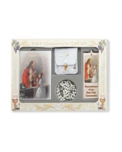 6pc Deluxe Child of God Memories Edition Communion Gift Set for Girls -P65