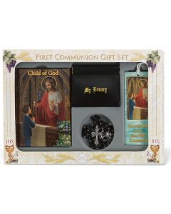 6pc Boys Deluxe Child of God First Communion Set -P65