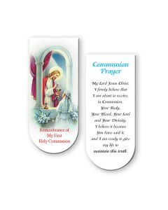 Communion Girl Magnetic Bookmark