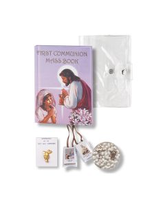 5pc. Girls First Communion Set - P65