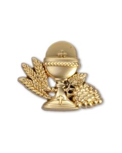 First Communion Pin Gold-Tone