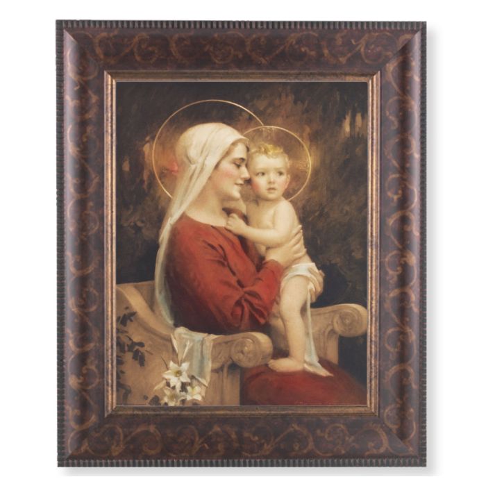 11 1/4" x 13 1/4" Art Deco Frame with an 8" x 10" Chambers: Madonna and ...
